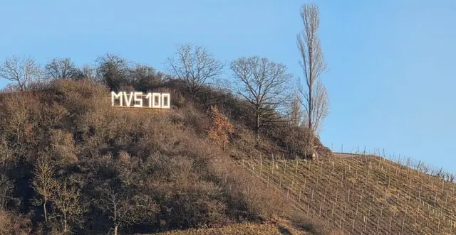 Jubiläums-Logo auf dem Sülzbacher Altenberg  | Foto: Musikverein Sülzbach eV 