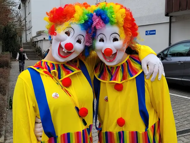 Die sehen fröhlich aus, gell? | Foto: Hans Peter Schmitt