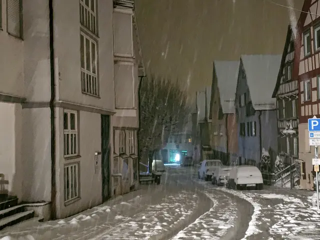 Hintere Straße , einer kam durch... | Foto: Heinrich Brehm