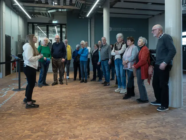 Beim Vortrag | Foto: privat