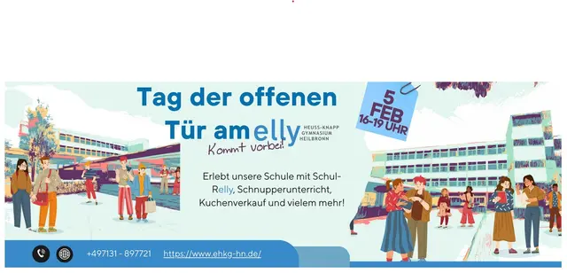 Einladung zum Tag der offenen Tür am Elly | Foto: EHKG 2026