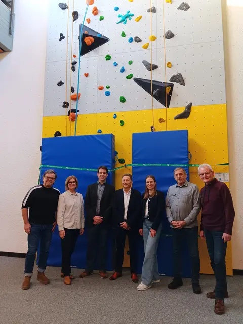 Indoor-Kletterwand Tiele-Winckler-Schule | Foto: Tamara Lumpp