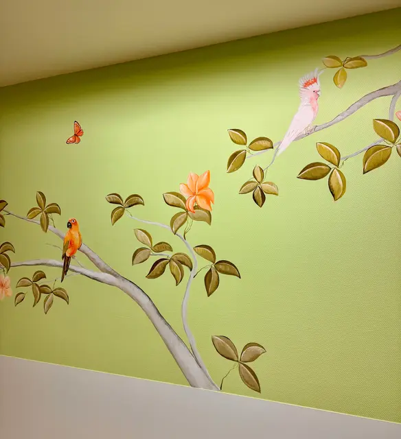 Foto: Wandbemalung C52 Flur | Foto: Quelle: SLK-Kliniken