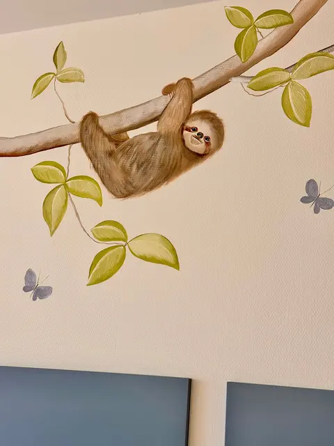 Foto: Wandbemalung Patientenzimmer C52 | Foto: Quelle: SLK-Kliniken