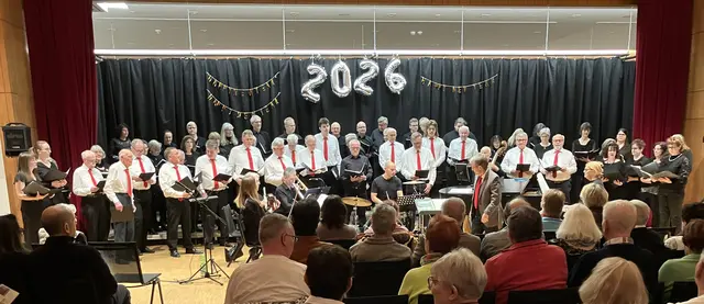 Der Männerchor und die TonArt mit Instrumentalensemble | Foto: Privat
