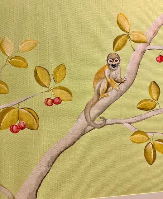 Foto: Wandbemalung auf der Station C52 Flur | Foto: Quelle: SLK-Kliniken