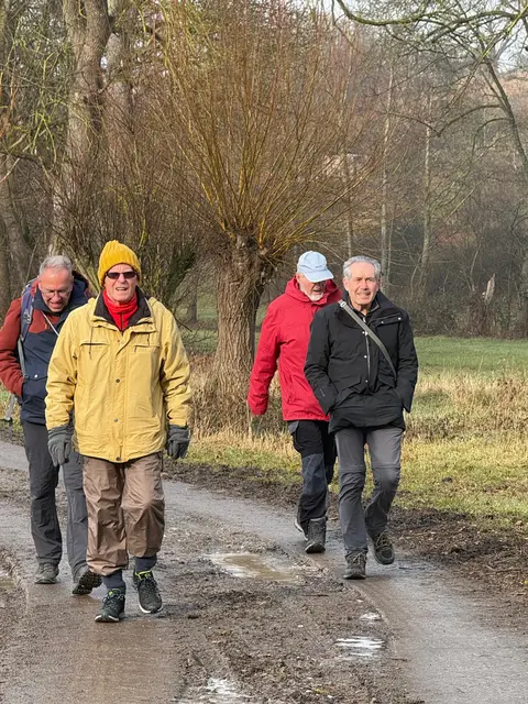 Die Wege waren feucht | Foto: E. Rosendorf