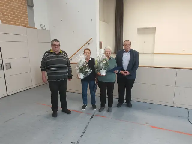 Ehrungen für 25-jährige Mitgliedschaft  | Foto: Thomas Fischer