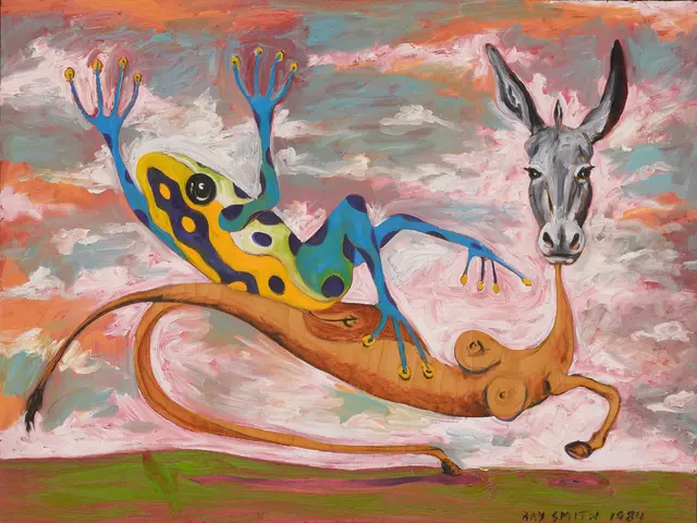 05 _ Ray Smith, Untitled, 1989
Öl auf Hartfaserplatte, Sammlung Würth, Inv. 1917 ©Ray Smith Studio | Foto: Philipp Schönborn, München 