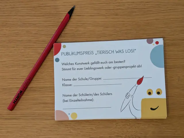 17 _ Schön gestalteter Wahlschein - die Besucher*innen können mitbestimmen und werden so aktiv in die Ausstellung eingebunden | Foto: Eigene Aufnahme