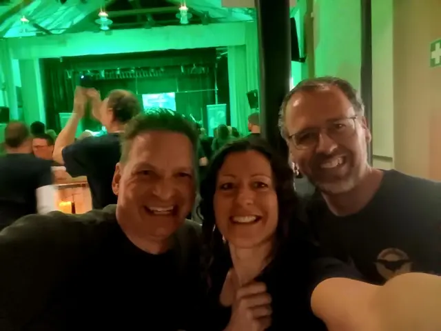 Badman-Helfer haben Spaß bei der Arbeit! | Foto: Eigenes Foto.