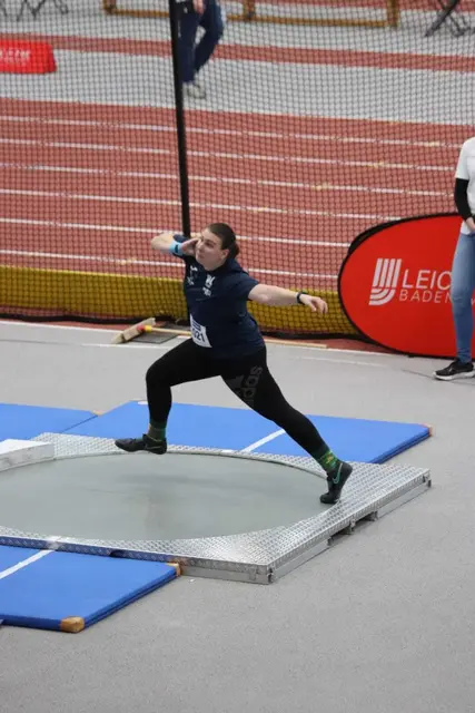 Silber beim Kugelstoßen für Katharina Schiele | Foto: Eigenes Bild