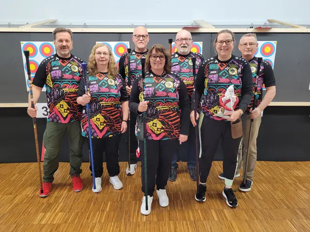 von li.: Friedemann Kibler, Petra Haag, Ralf Donges, Heike Donges, Karlheinz Schenk, Nicole Kardaras, Jens Todt | Foto: Heike Donges