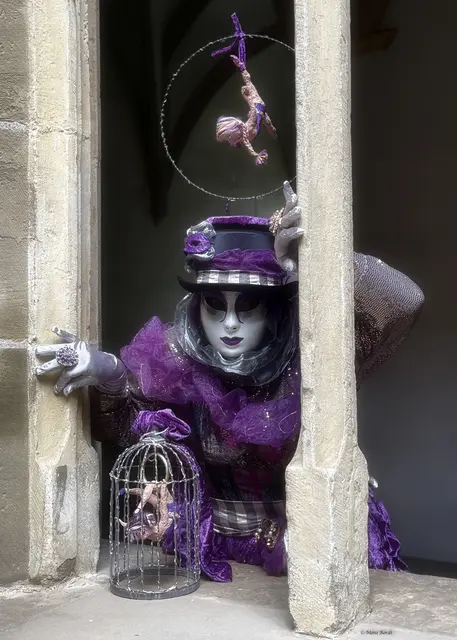 Im Kreuzgang der Stiftskirche wurde auch gepost | Foto: Moni Bordt