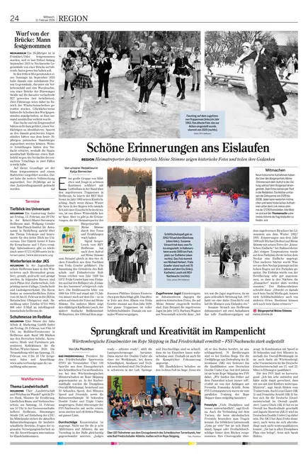 Einige der wunderbaren Fotos und Erinnerungen sind am Mittwoch, 11. Februar, in der Heilbronner Stimme, Kraichgau Stimme und Hohenloher Zeitung zu bewundern.  | Foto: HSt, REV Heilbronn, Michael Herkert, Susanne Strauch