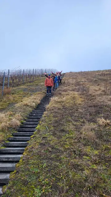 Juhu, es geht jetzt nur noch bergab :-))))))). | Foto: Petra Schüssler 