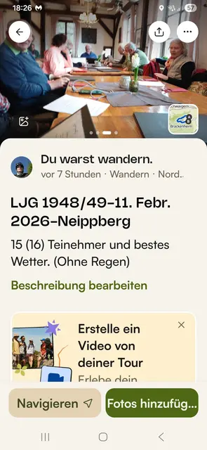 Unsere Tourenübersicht | Foto: E. Rosendorf