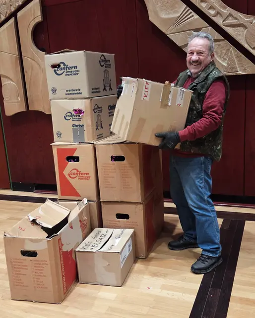 Es macht auch Spaß beim Auf- und Abbauteam zu sein | Foto: Foto: khl