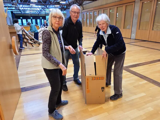 Dekos werden fürs nächste Jahr eingelagert | Foto: Foto: khl