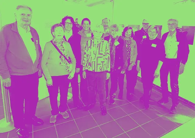 11 der 13 Aussteller, verfremdet 😉 | Foto: TB, WKY