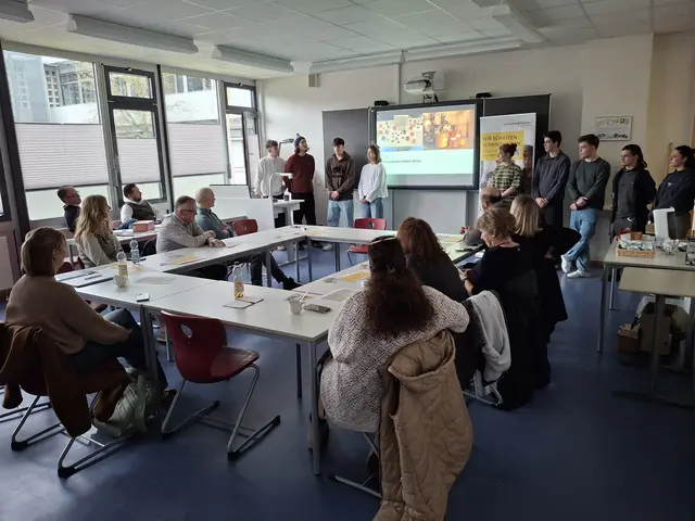 Veranstaltung zum Seminarkurs "Schülerfirma" am Hölderlin-Gymnasium Lauffen | Foto: Hölderlin-Gymnasium Lauffen