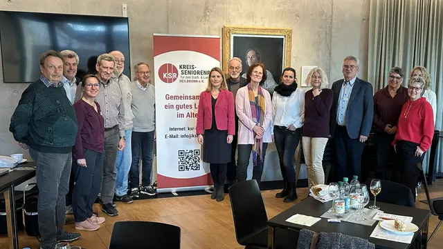 Kreisseniorenräte bei Bürgermeisterin Sarina Pfründer (Mitte) | Foto: Privat