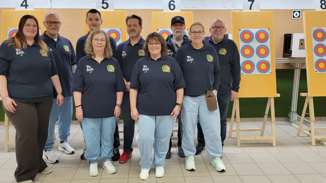 von li.:Carina Hartwig, Ralf Donges, Fynn Gerner, Petra Haag, Friedemann Kibler, Heike Donges, Frithjof Hartwig, nicole Kardaras, Karlheinz Schenk | Foto: Heike Donges