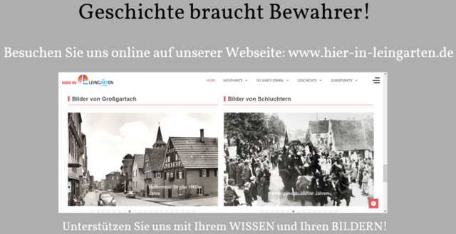 Abschlussfolie der Vorträge | Foto: Lokale Agenda 21 Leingarten