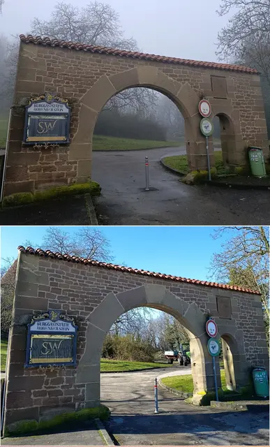 Beim Start noch neblig und trüb, doch die Teilnehmer haben sich das schöne Wetter erwandert. | Foto: Aurelia Kling