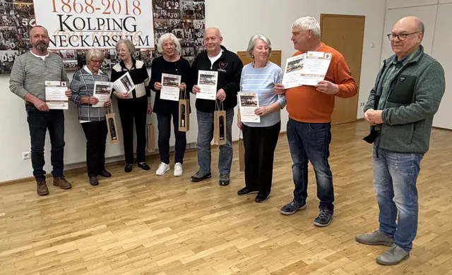 Bild der anwesenden Jubilare | Foto: Obstbauverein