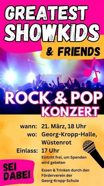 Plakat Greatest Showkids | Foto: Georg-Kropp-Schule