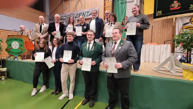Ehrungen für die 1. Plätze bei Württembergischen Meisterschaften | Foto: Heike Donges
