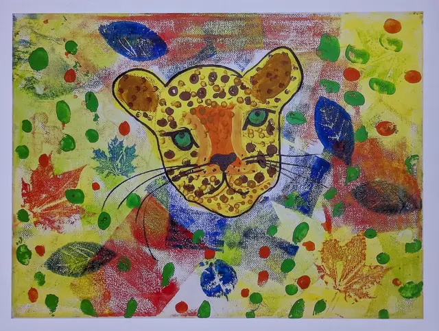 Digital in der Ausstellung zu sehen:
Druck und Zeichnung, Mädchen, 9 Jahre | Foto: DiGi / Archiv Würth 