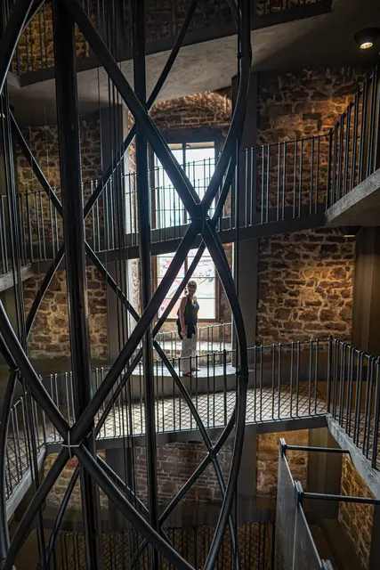 Prag Rathaus : Aufstieg auf den Aussichtsturm  | Foto: Gülay Sween