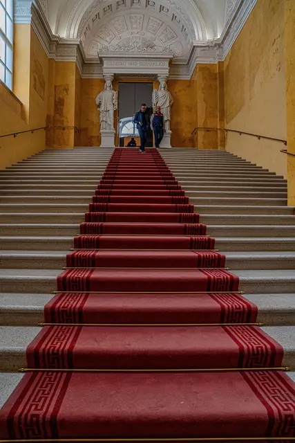 Treppenaufstieg im Münchner Residenz  | Foto: Gülay Sween