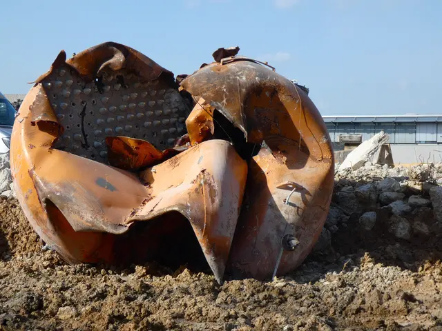 Was dieser Metallschrott wohl mal war? | Foto: sigischlottke