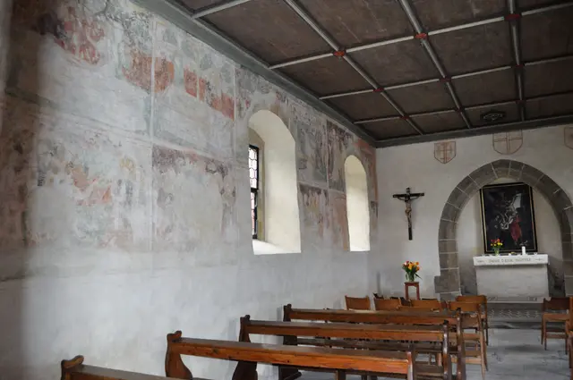 1959 wurden die Fresken entdeckt. | Foto: Daniela Somers