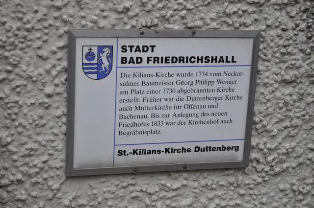 Erklärungstafel an der Kirche | Foto: Daniela Somers