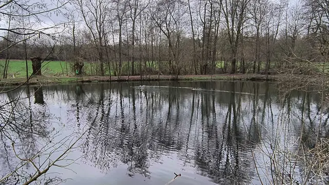Der kleine Mühltalsee am Eingang zum Fünf-Mühlental.   | Foto: Rainer Göser 