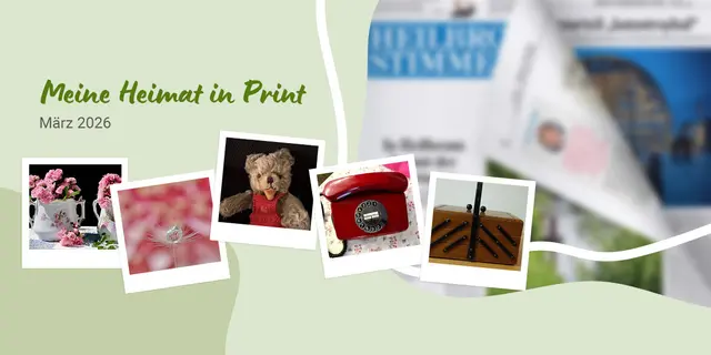 Die Meine Heimat-Seite in der Zeitung bietet viel Platz für Erinnerungen - bestimmt wird dadurch der eine oder andere auch an schöne alte Dinge zurückblicken. | Foto: HSt-Grafik, Elektra Domesle, Gülay Sween, Heide Böllinger, Heidrun Rosenberger, Tanja Blind