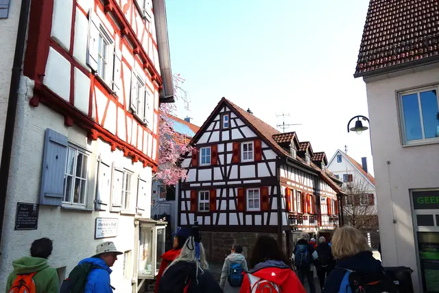 Wunderschöne schmucke und alte Fachwerkhäuser begleiten uns auf dem Weg durch die Altstadt. | Foto: I.Reitz