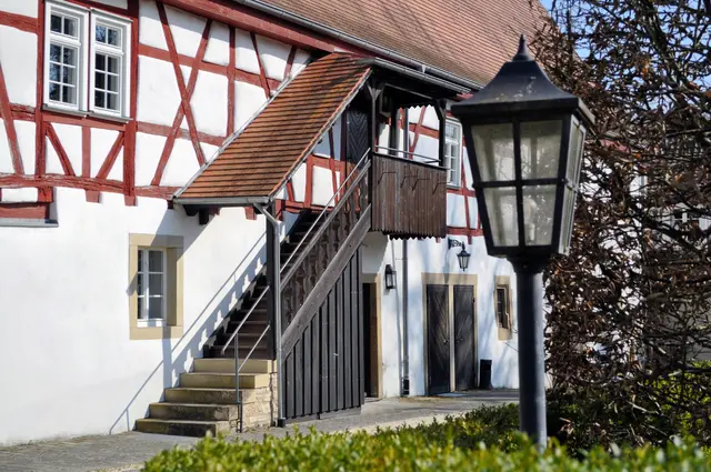 Detailansicht der Vorburg. | Foto: Daniela Somers