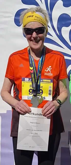 Regine Braun gewinnt in Frankfurt DM-Silber | Foto: Privat