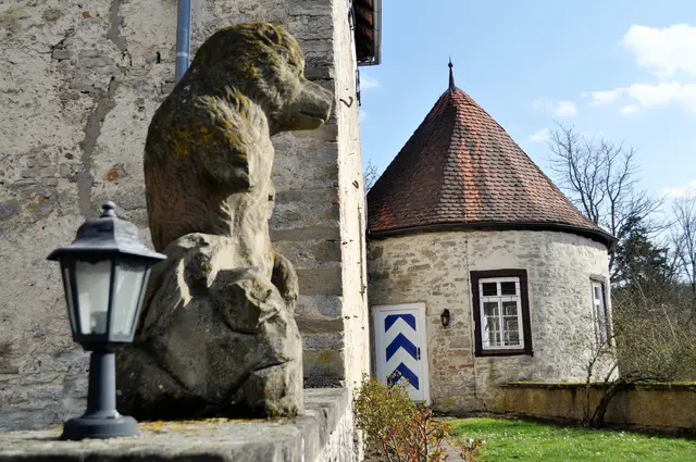 Einer der Rundtürme aus dem Jahr 1732.  | Foto: Daniela Somers