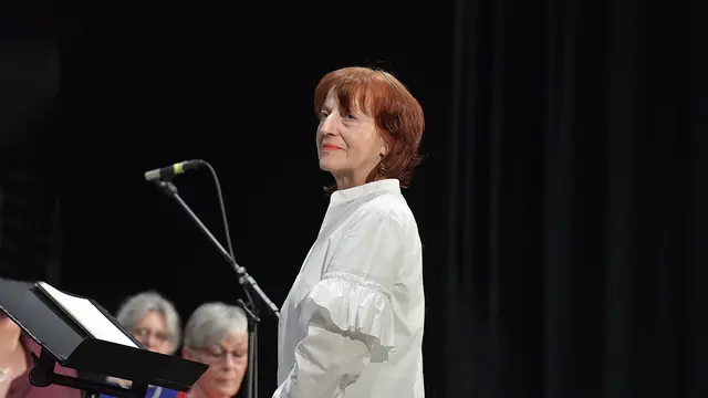 Olga Kunz, Chorleiterin des Gemischten Chores | Foto: Dieter Müller