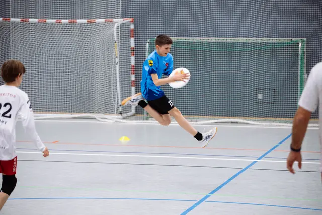 U14 - Scheibenannahme in der Endzone und Punkt. | Foto: TV Bad Rappenau