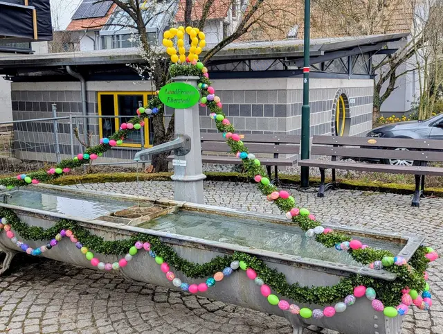 Unser Osterbrunnen 2026 | Foto: LandFrauen Eberstadt