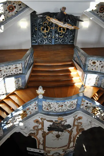 Treppenhaus in der Neuen Abtei | Foto: Daniela Somers