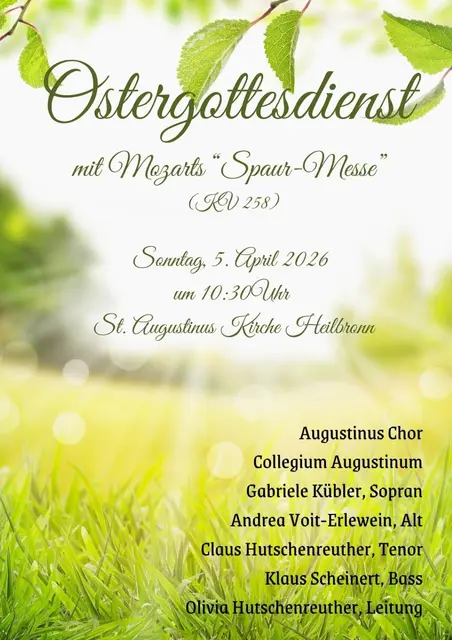 Foto: Kirchenchor St. Augustinus Heilbronn