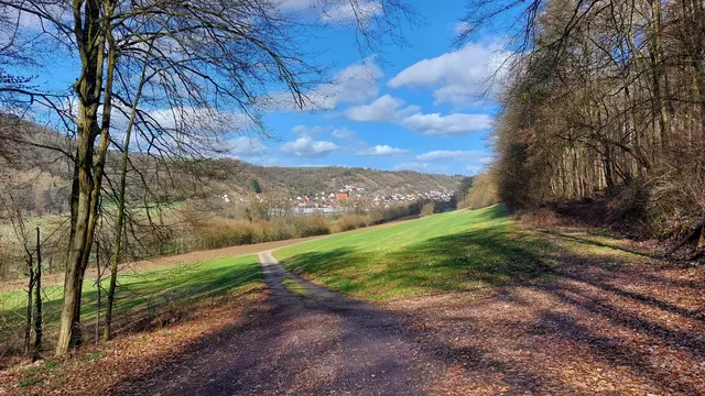 Rückweg zwischen Wiesen und Feldern | Foto: Elfriede Baier 